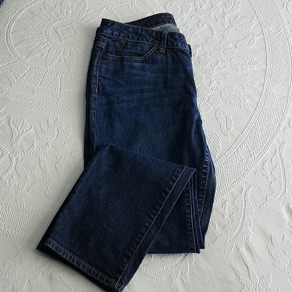 Talbots Signature fit ankle jean, 8/29
